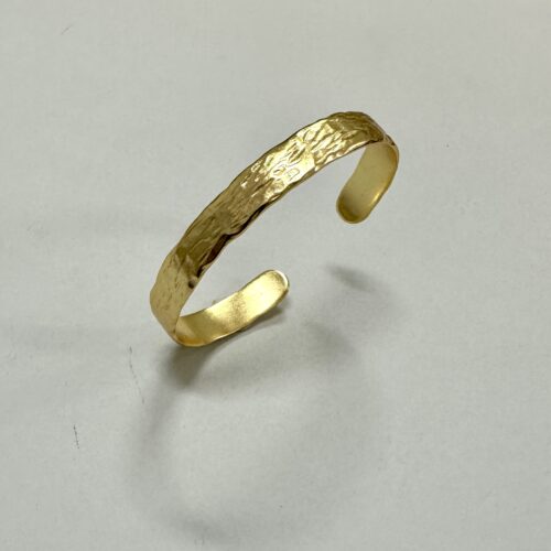 Hammered Gold Cuff